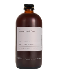 Unsweetened Chai Concentrate | Retail 16oz