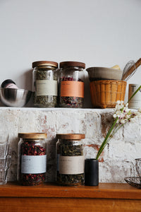 Tea Display Jars