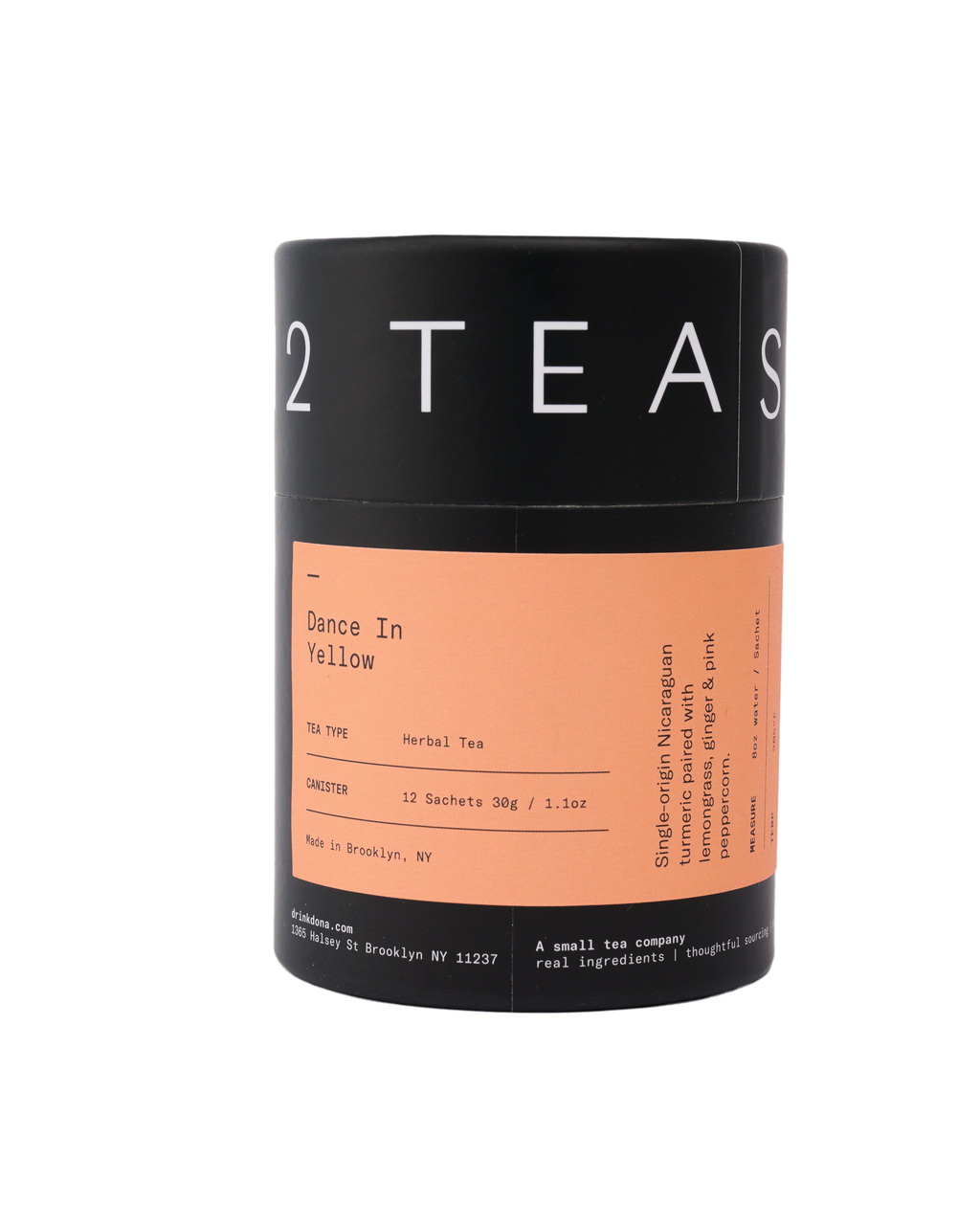 Dance in Yellow Herbal Tea Sachets