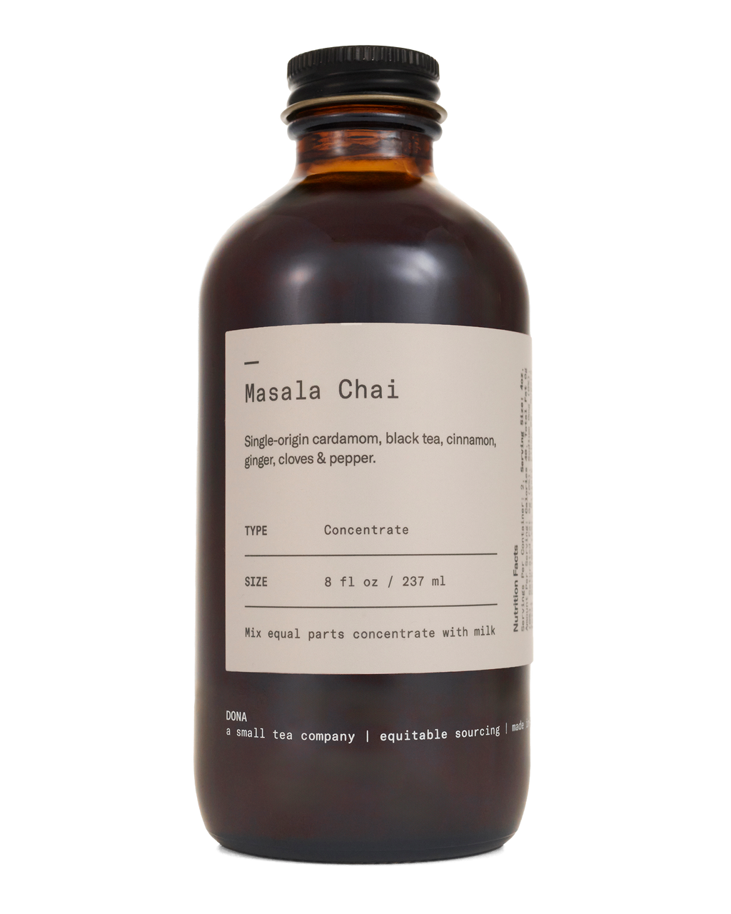 Mini Masala Chai Concentrate