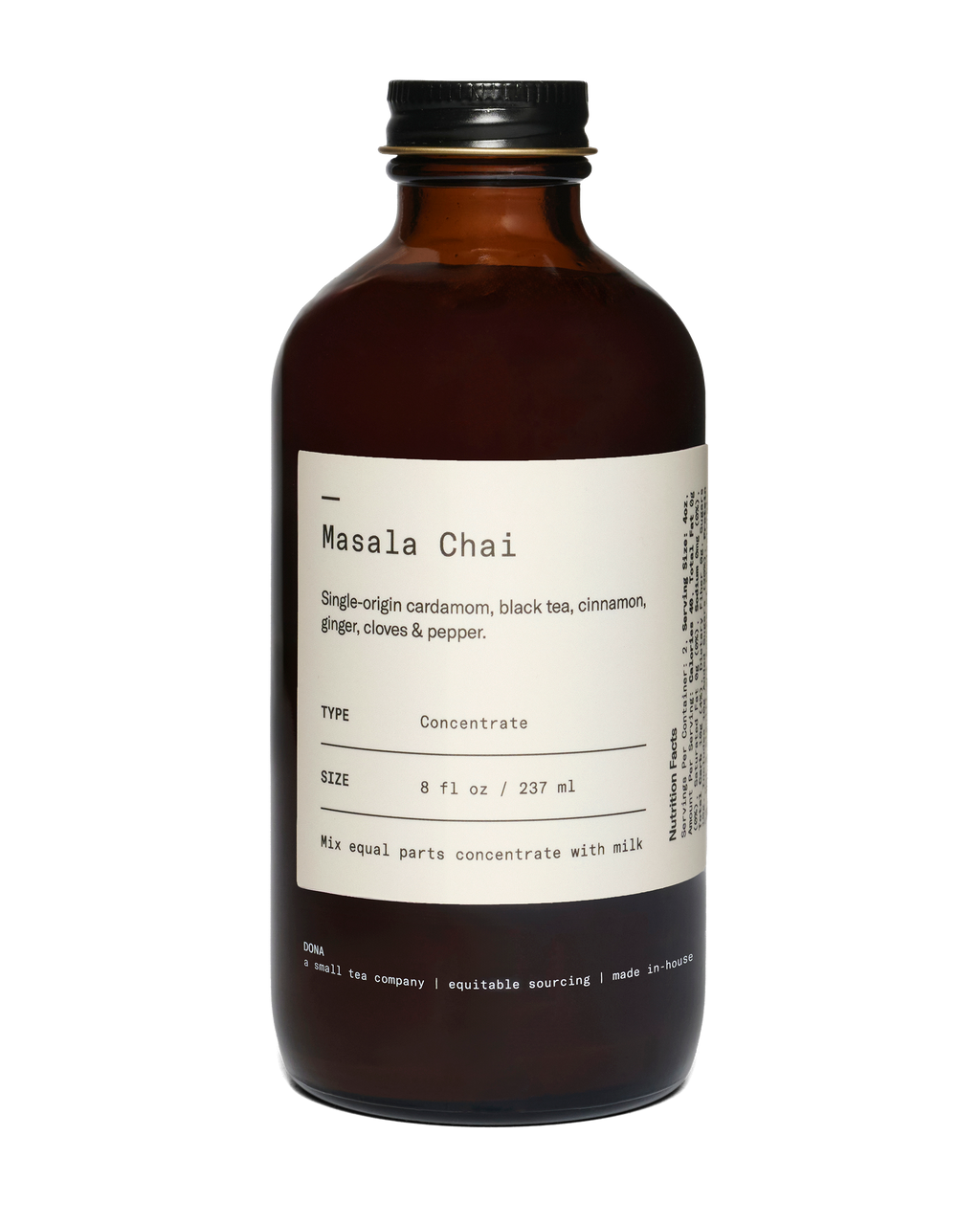 Mini Masala Chai Concentrate