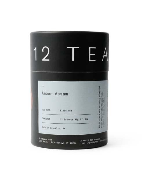 Amber Assam Black Tea Sachets