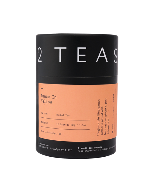 Dance in Yellow Herbal Tea Sachets