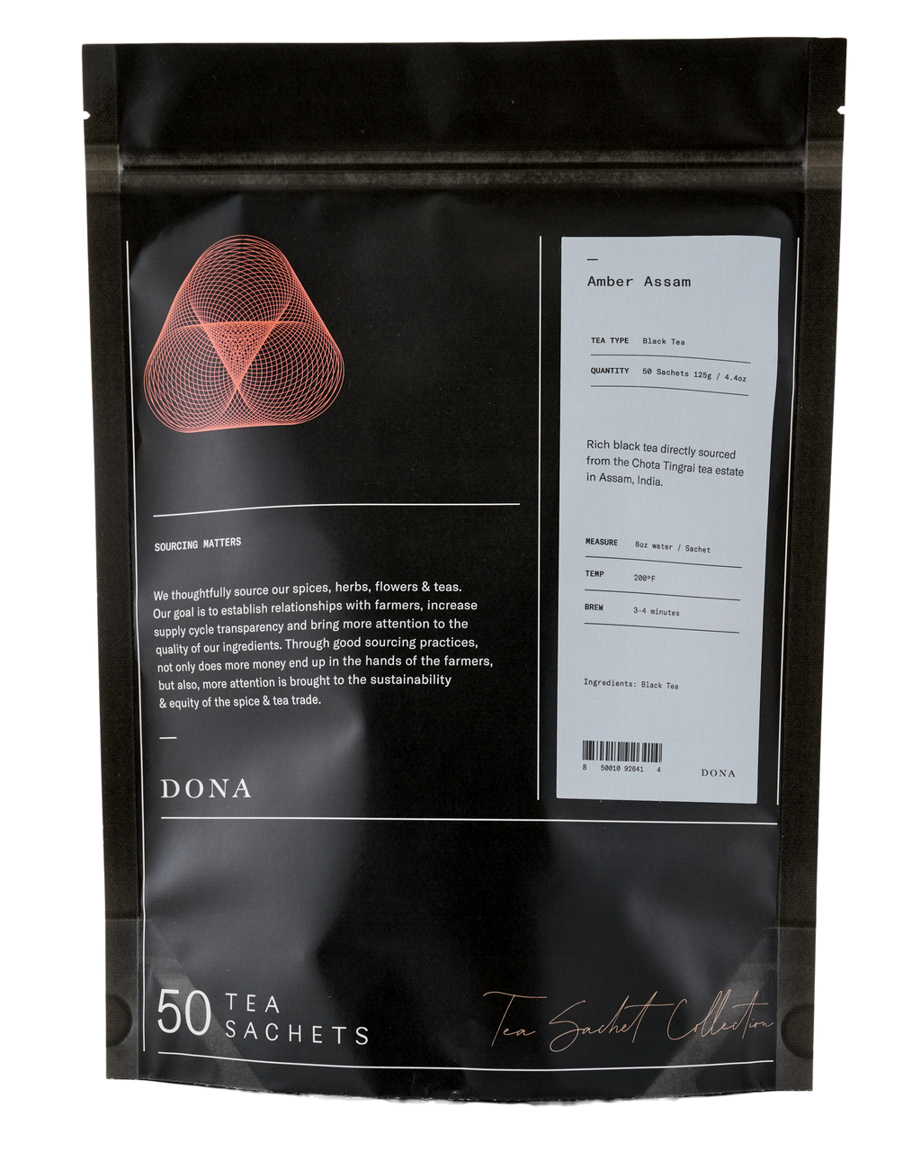 Amber Assam Black Tea Sachets