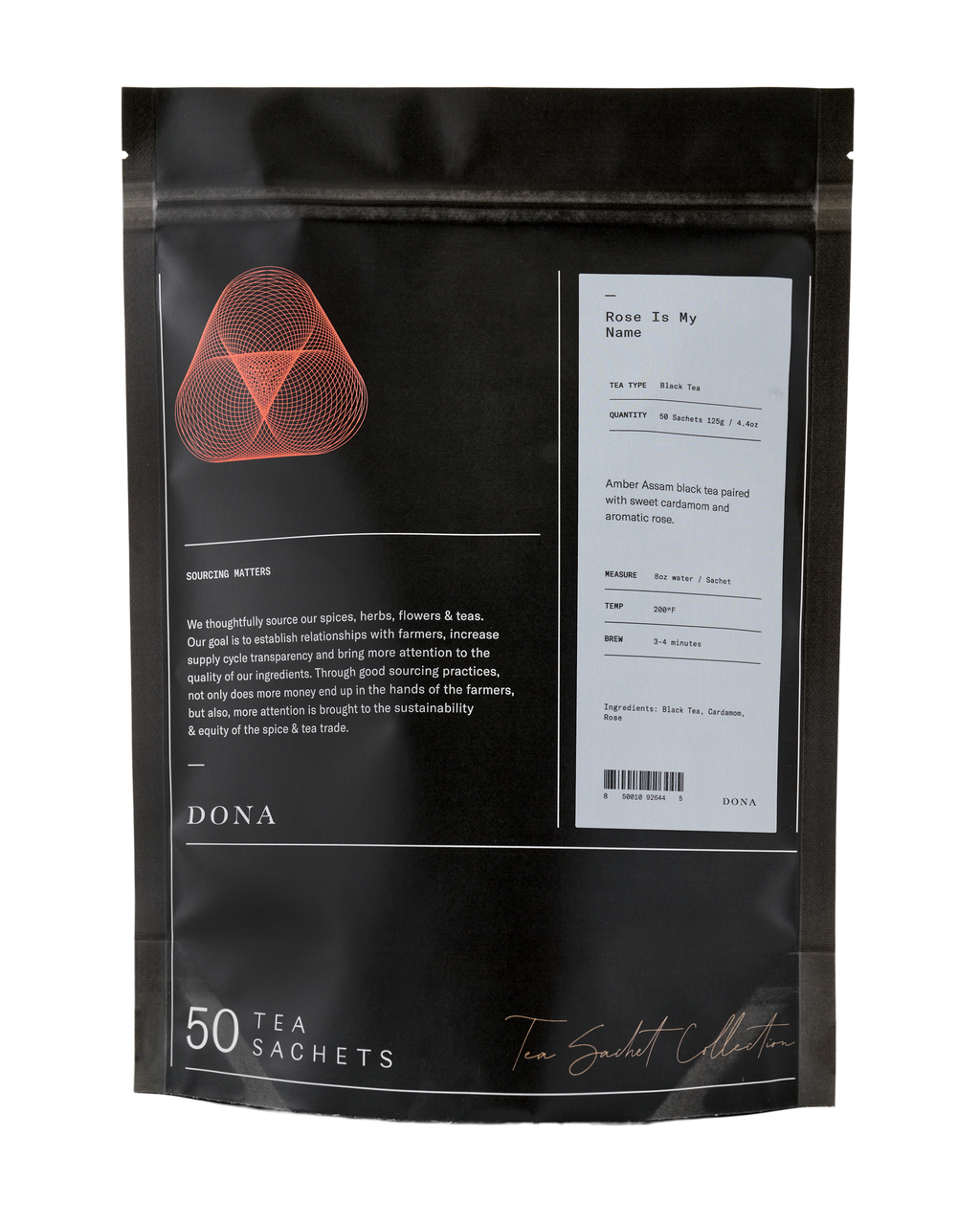 Rose is my Name Black Tea Sachets