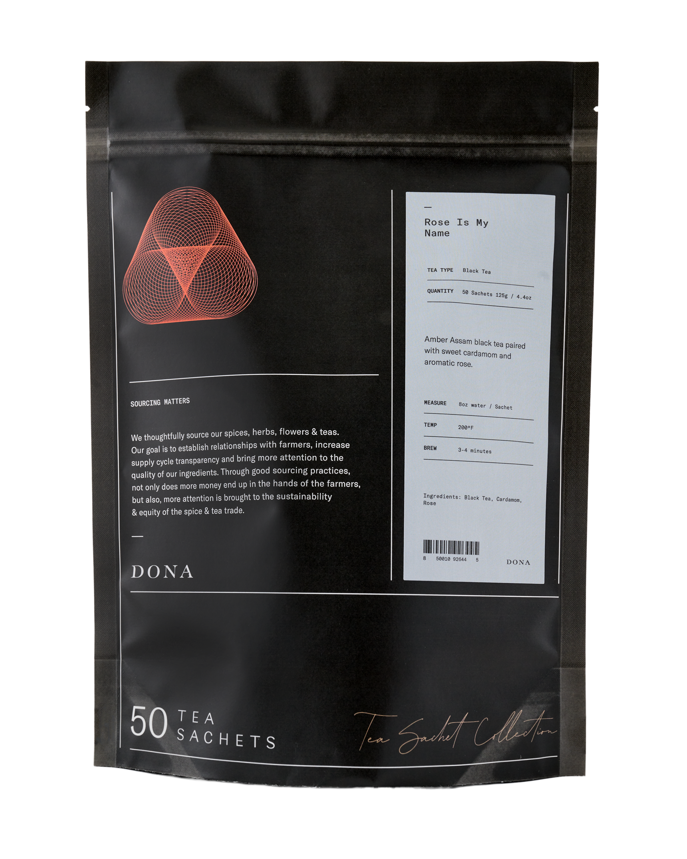 Rose is my Name Black Tea Sachets