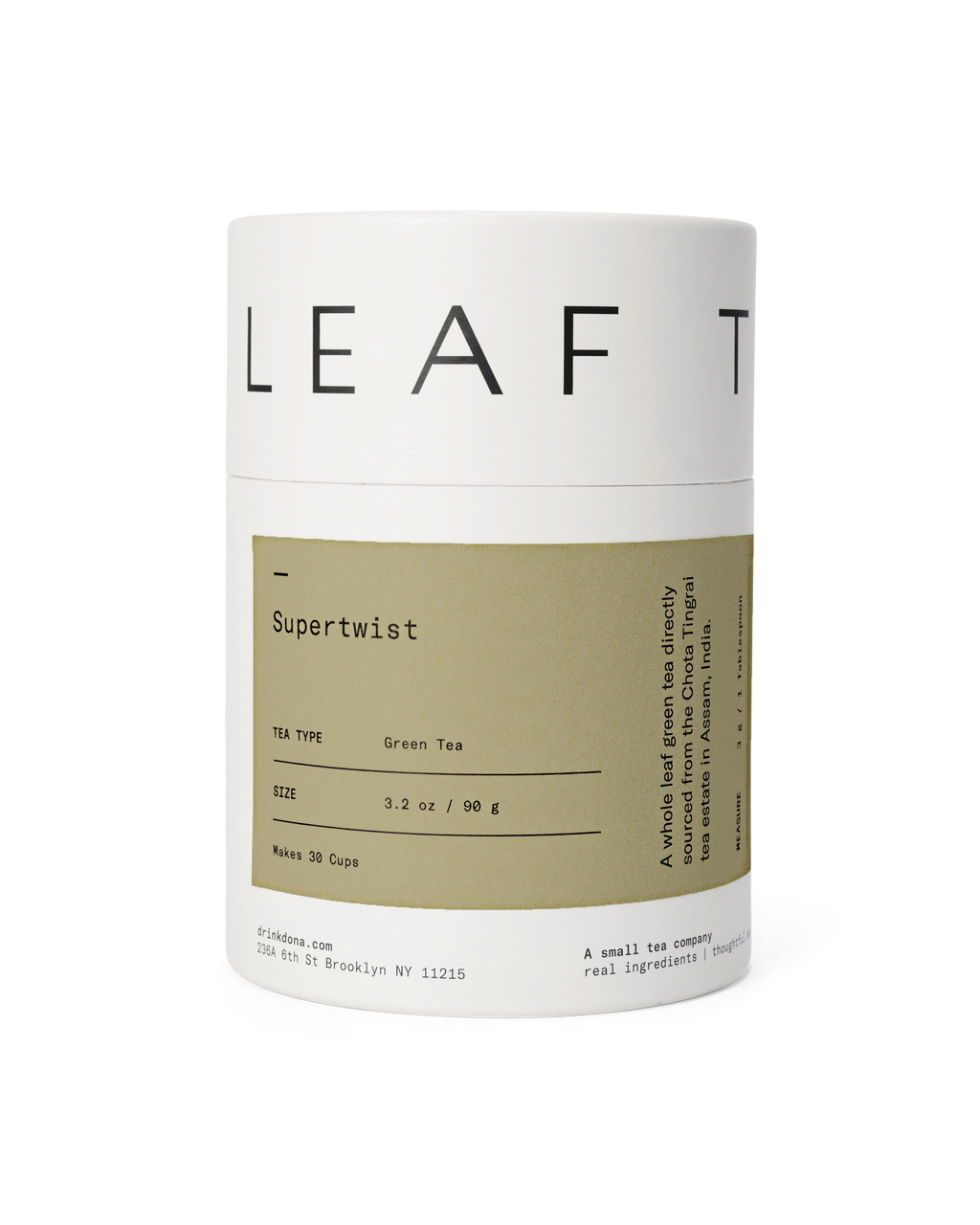 Supertwist Loose Leaf Green Tea
