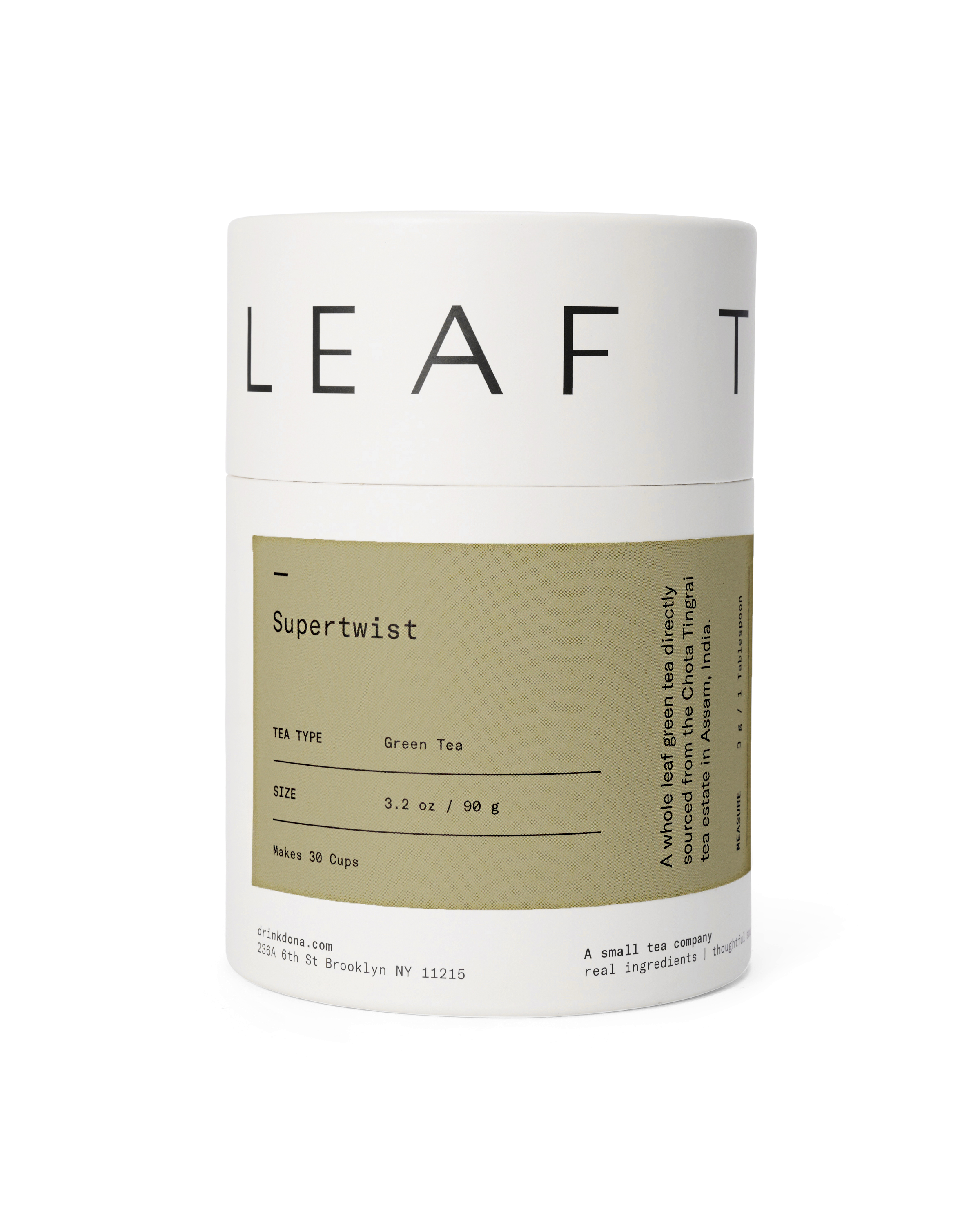 Supertwist Loose Leaf Green Tea