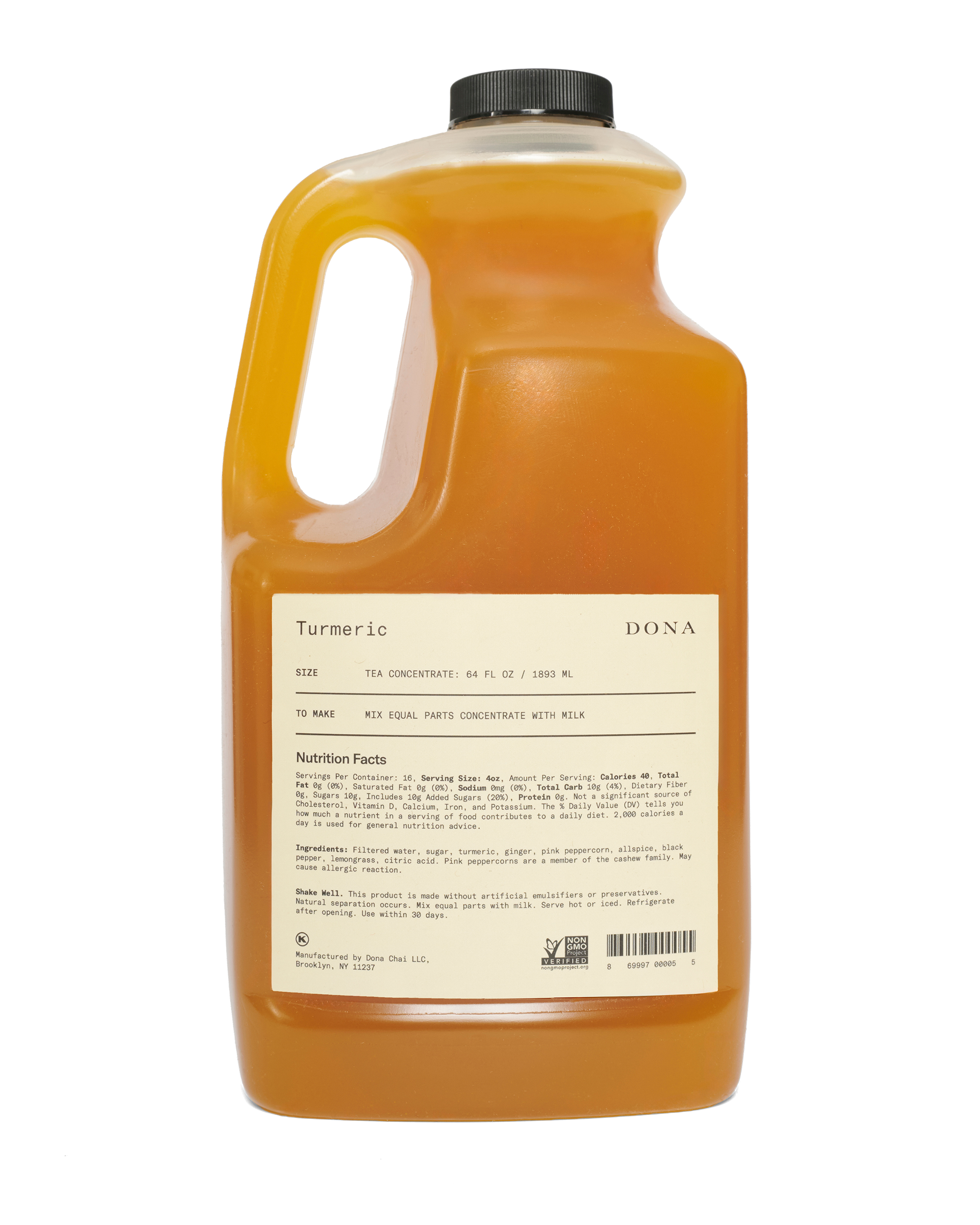 Turmeric Concentrate | Barista 64oz